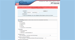 Desktop Screenshot of dfpkalender.at